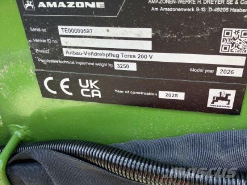 Amazone TERES 200 V 4+1 100 Hagyományos ekék