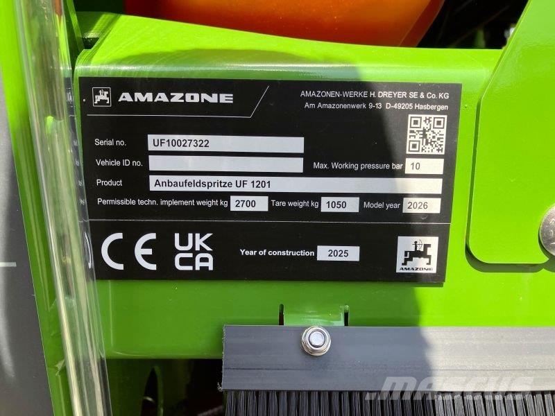 Amazone UF 1201 معدات توزيع السماد العضوي