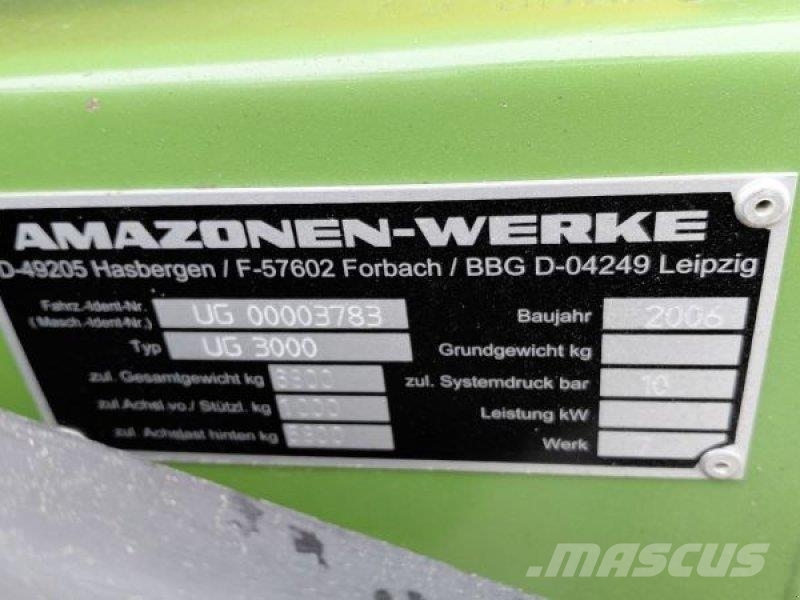 Amazone UG 3000 NOVA Rasturači đubriva