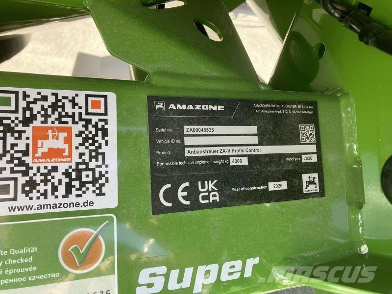 Amazone ZA-V 1400 SUPER PROFIS CONTROL Mestverspreider