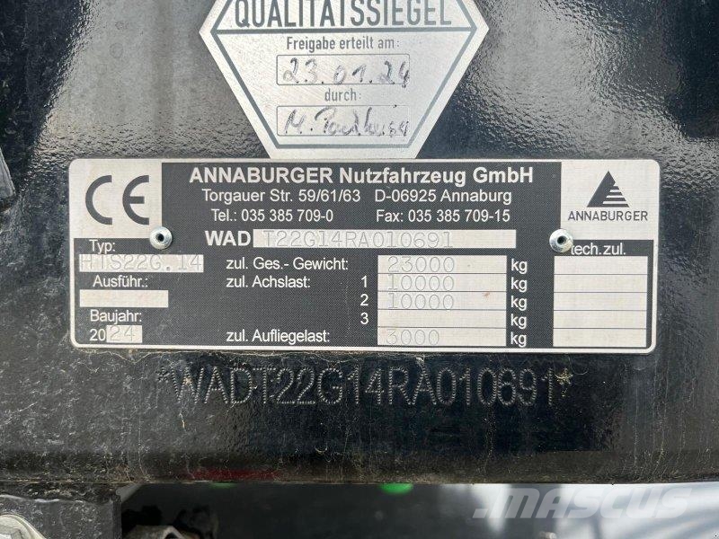 Annaburger HTS 22.14 Camion ribaltabili