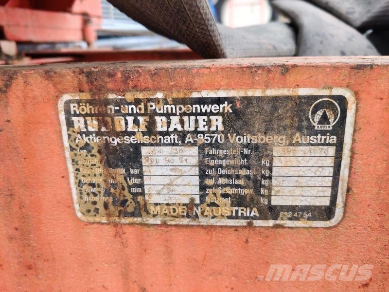 Bauer 90-330 TI أنظمة الري