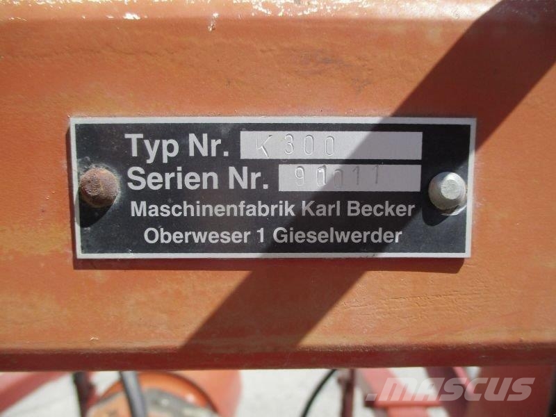 Becker K 300 #304 Tárcsás boronák