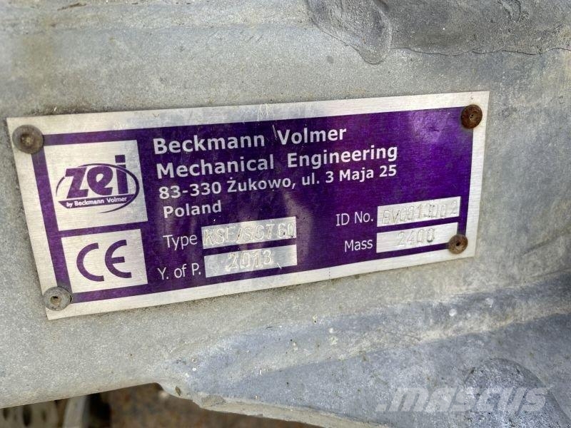 Beckmann VOLMER KSE SGT 60 Tanjirače