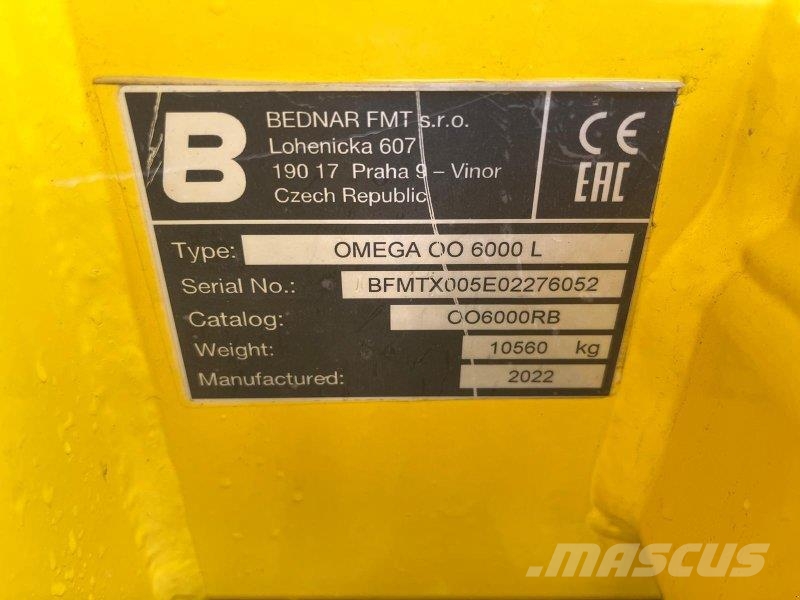 Bednar Omega OO 6000 L Drillmaschinenkombination