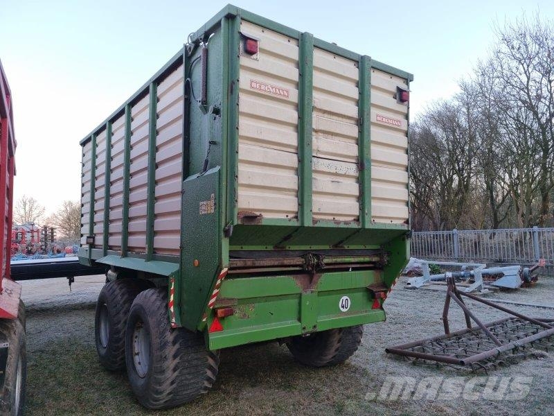 Bergmann Häckselwagen Hout transporter