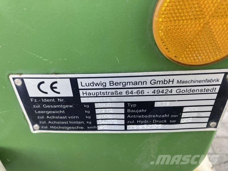 Bergmann TSW 5210 S معدات توزيع السماد العضوي