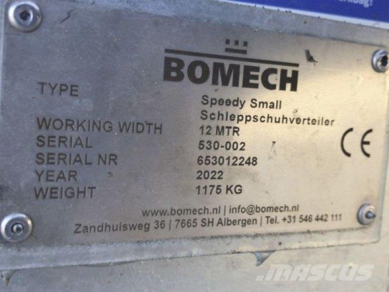 Bomech SPEEDY SMALL 12 Andere bemestingsmachines