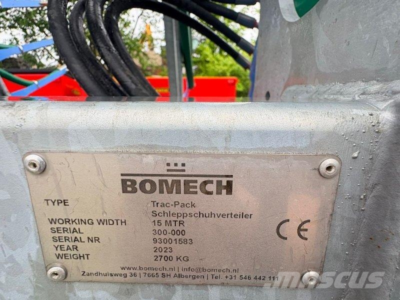 Bomech Trac Pack 15 - Versteigerung über ab-auction معدات توزيع السماد العضوي