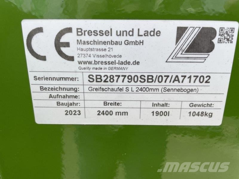 Bressel & Lade SILAGEGREIFSCHAUFEL 1,9 M³ Frontladerzubehör