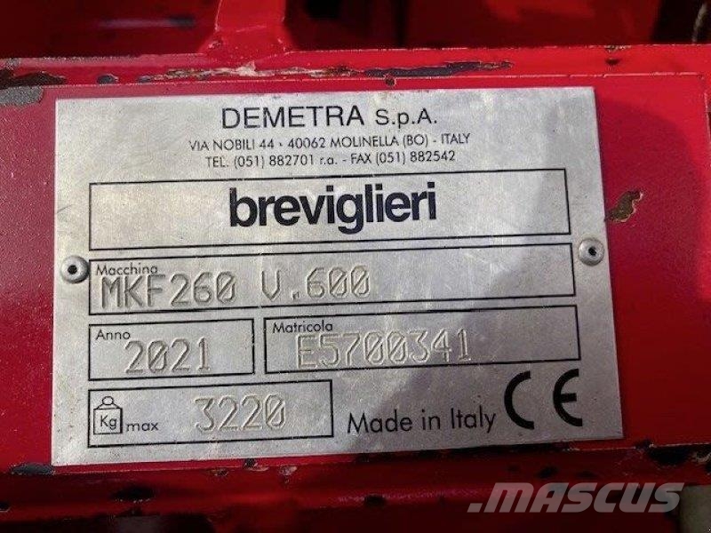 Breviglieri MKF 260 V. 600 Gradas de discos