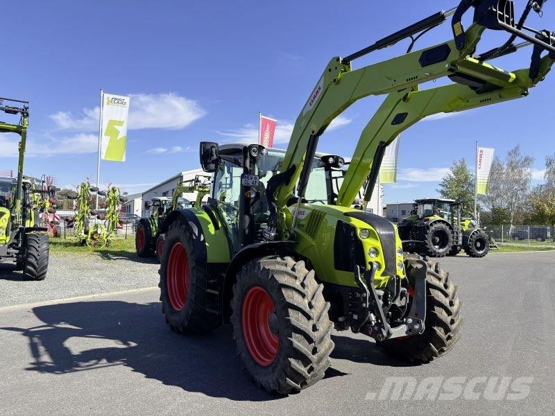 CLAAS ARION 470 COMFORT + FL 120 C Tractoren