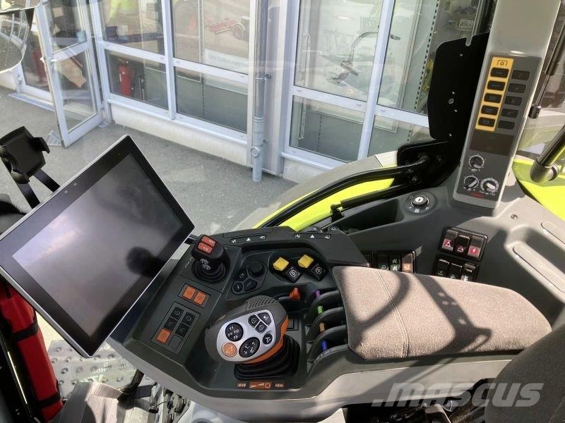 CLAAS ARION 550 CM CEBIS + FL 140 C Tractoren