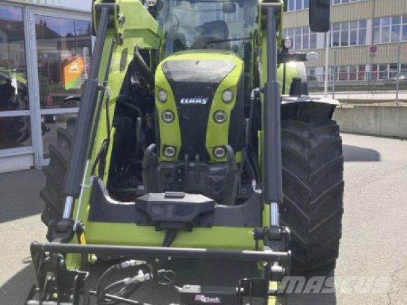 CLAAS ARION 550 CM CEBIS + FL 140 C Tractoren
