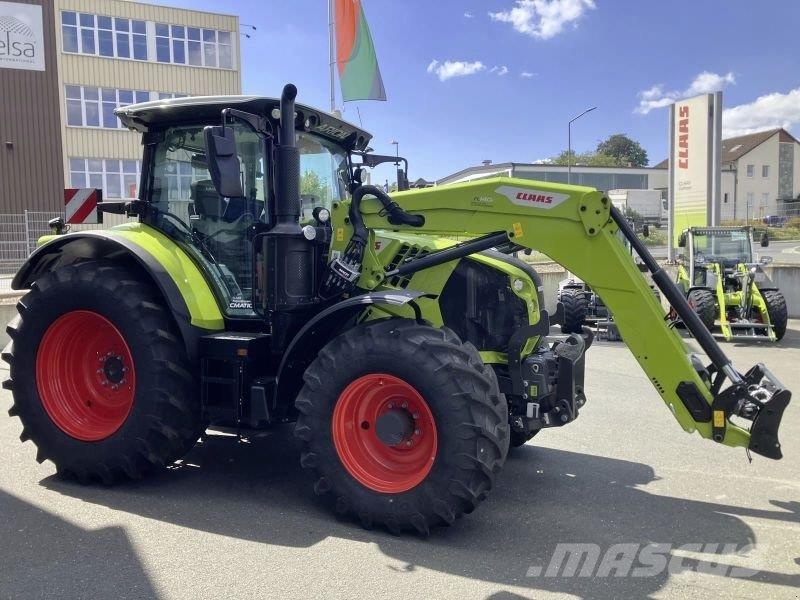 CLAAS ARION 550 CM CEBIS + FL 140 C Tractoren