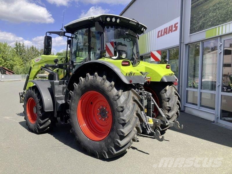 CLAAS ARION 550 CM CEBIS + FL 140 C Tractoren