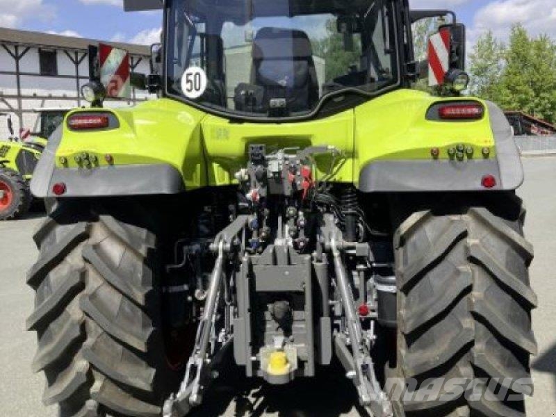 CLAAS ARION 550 CM CEBIS + FL 140 C Tractoren