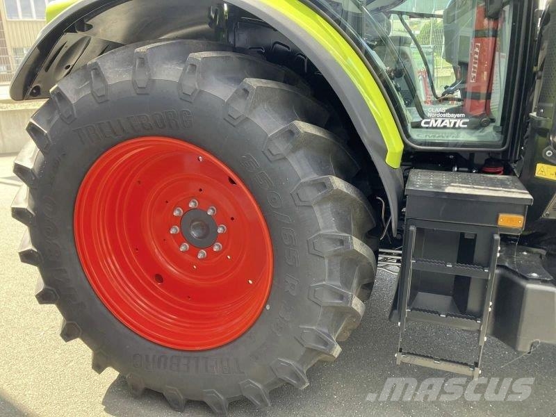 CLAAS ARION 550 CM CEBIS + FL 140 C Tractoren