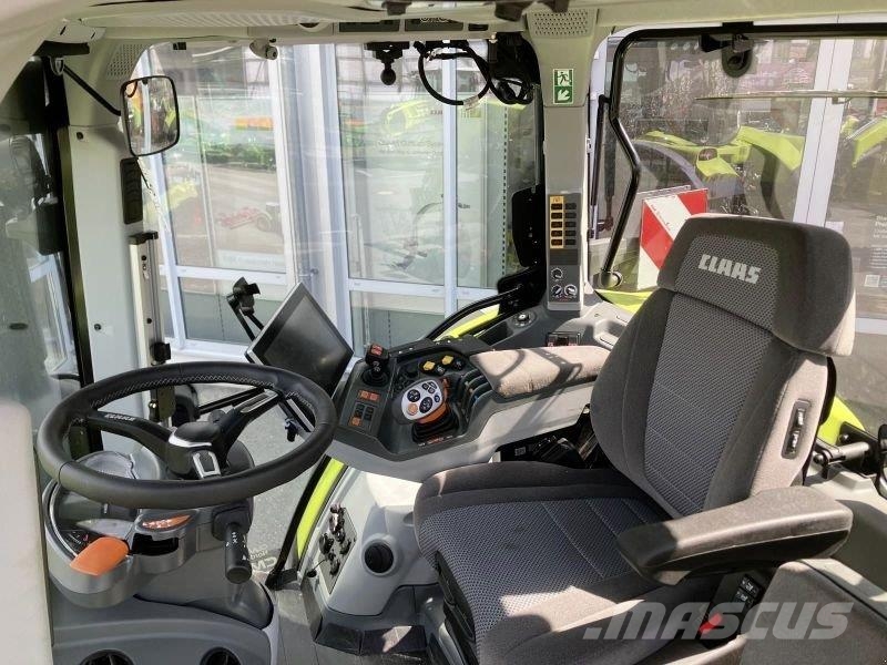 CLAAS ARION 550 CM CEBIS + FL 140 C Tractoren