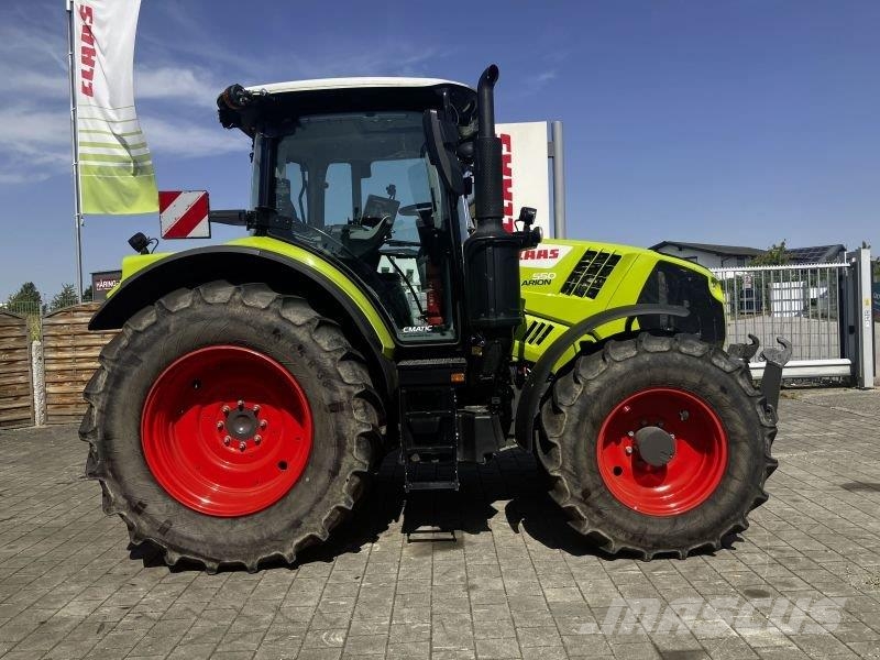 CLAAS ARION 550 CMATIC CEBIS 트랙터