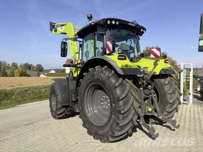 CLAAS ARION 570 CMATIC CEBIS + FL140 Tractoren