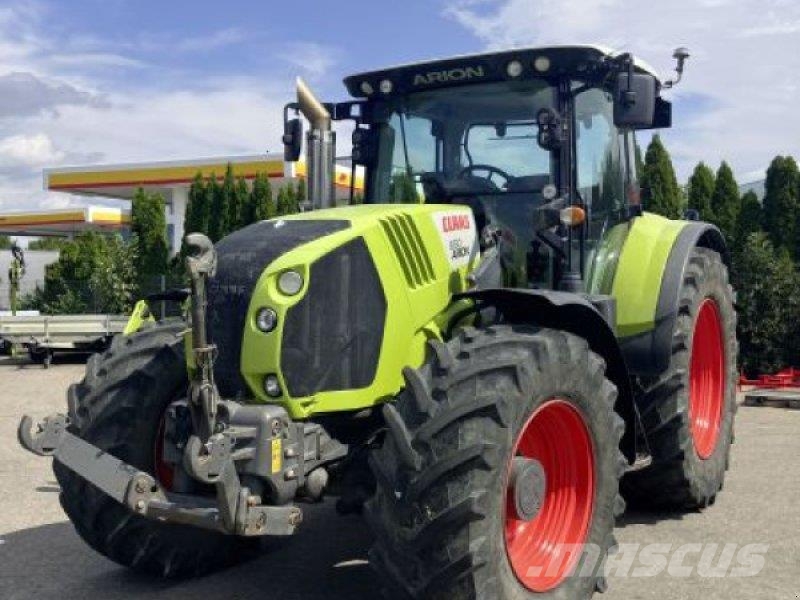 CLAAS ARION 650 C-MATIC الجرارات