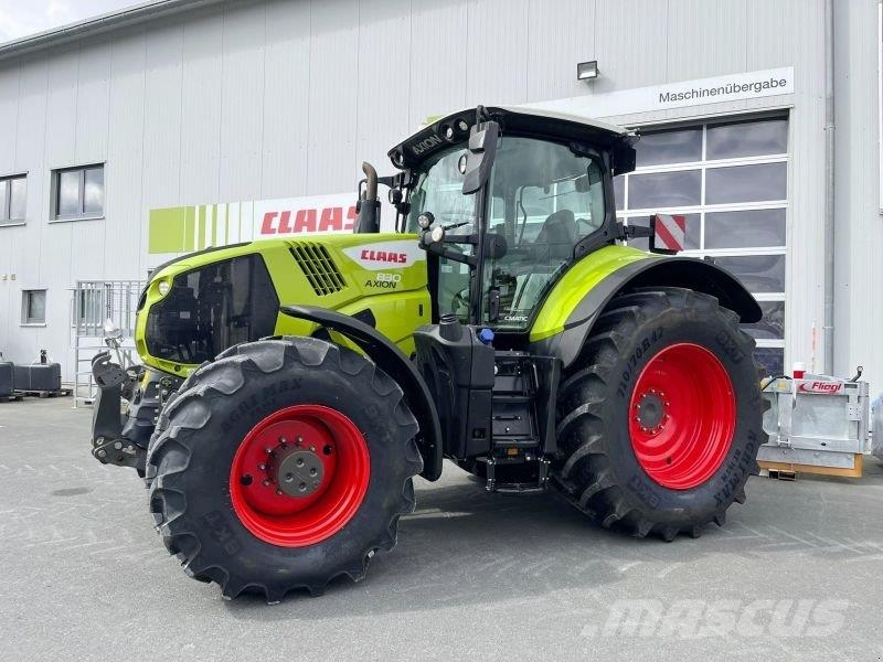 CLAAS AXION 830 CMATIC CEBIS الجرارات
