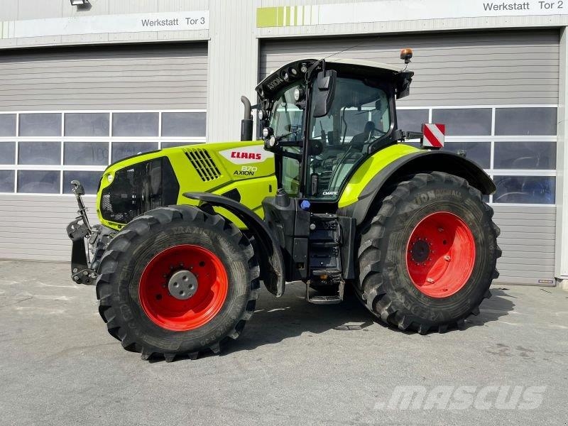 CLAAS AXION 870 CM CEBIS TRIMBLE RTK الجرارات
