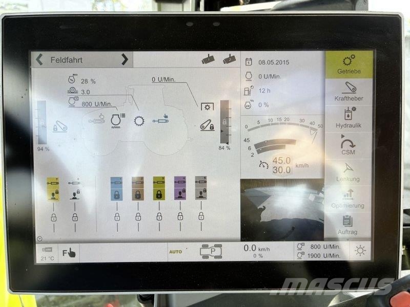 CLAAS AXION 870 CMATIC CEBIS CEMIS Трактори