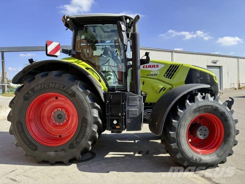 CLAAS AXION 870 CMATIC CEBIS CEMIS Traktory