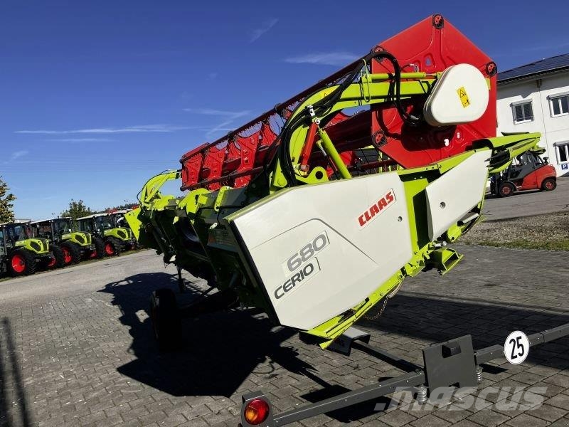 CLAAS CERIO 680 رؤوس الحصادات الدراسات