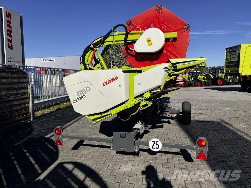 CLAAS CERIO 680 رؤوس الحصادات الدراسات