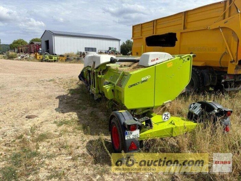 CLAAS DIRECT DISC 600 Κεφαλές θεριζοαλωνιστικών μηχανών
