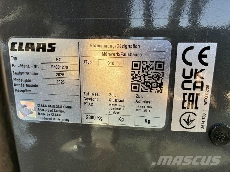 CLAAS DISCO 1010 COMFORT Kosilnice