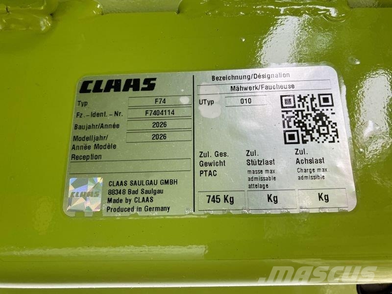 CLAAS DISCO 3150 F جزازات