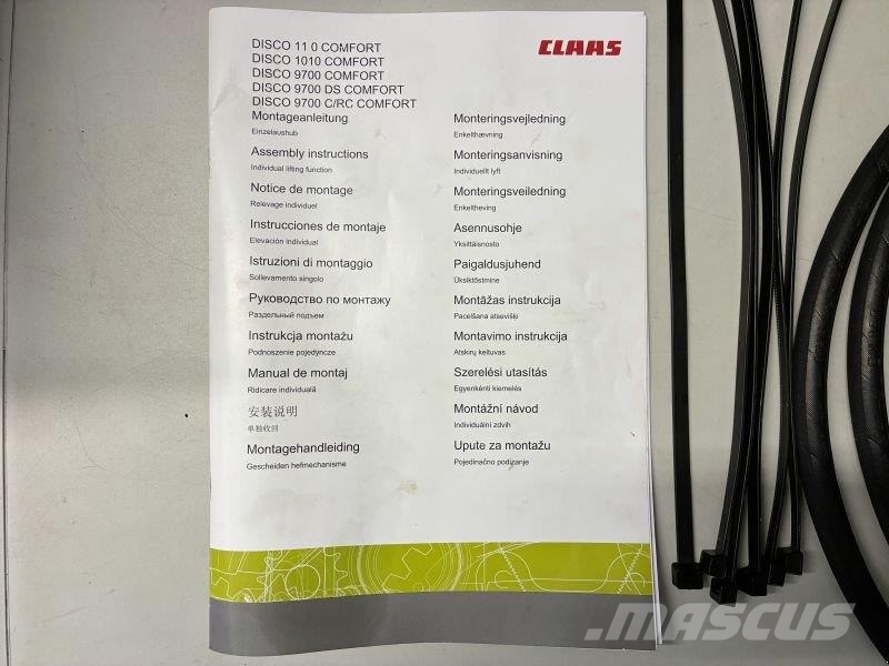 CLAAS Einzelaushub 2-Schlauch DISCO Sonstige Grünlandgeräte