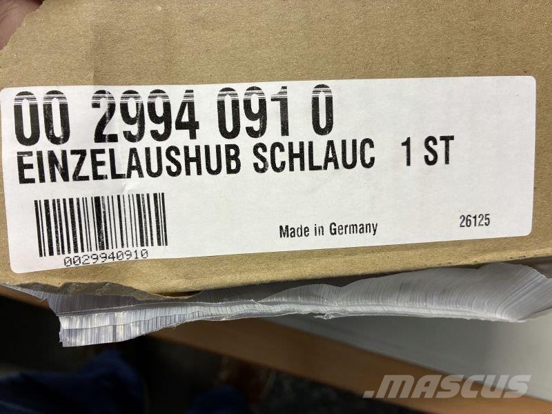 CLAAS Einzelaushub 2-Schlauch DISCO Λοιπός εξοπλισμός συγκομιδής χορτονομής