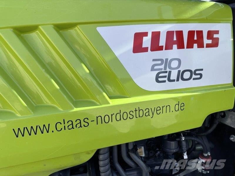 CLAAS ELIOS 210 mit FKH u. FZW Traktoren