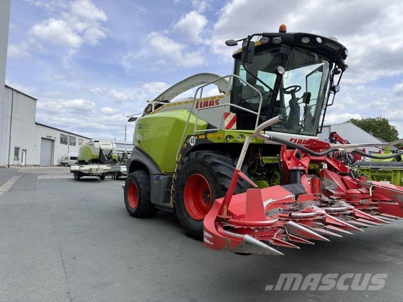 CLAAS JAGUAR 850 + PU300 +KEMPER 360 Žacie rezačky