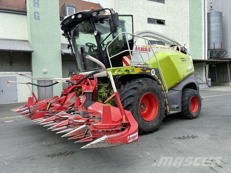 CLAAS JAGUAR 850 + PU300 +KEMPER 360 Žacie rezačky