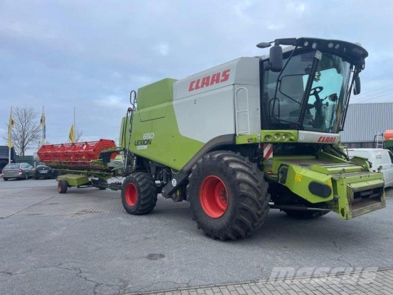 CLAAS Lexion 650 Θεριζοαλωνιστικές μηχανές