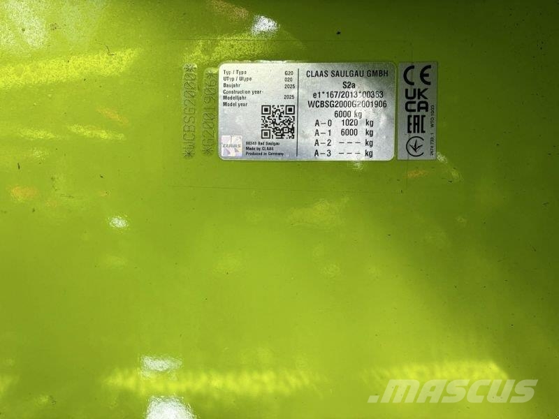 CLAAS LINER 4800 BUSINESS CEMIS 700 Zgrabljalniki