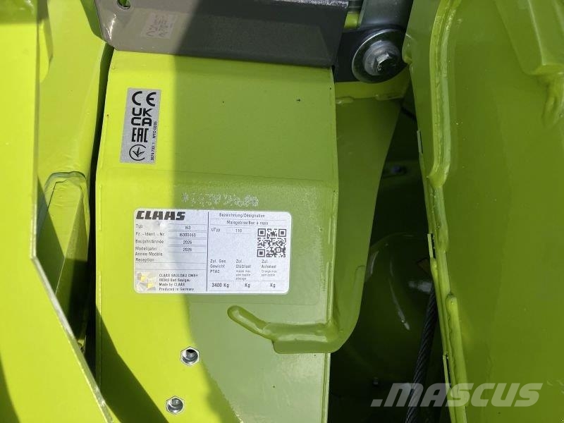 CLAAS ORBIS 750 - Typ I63 Rezalne glave za kombajne