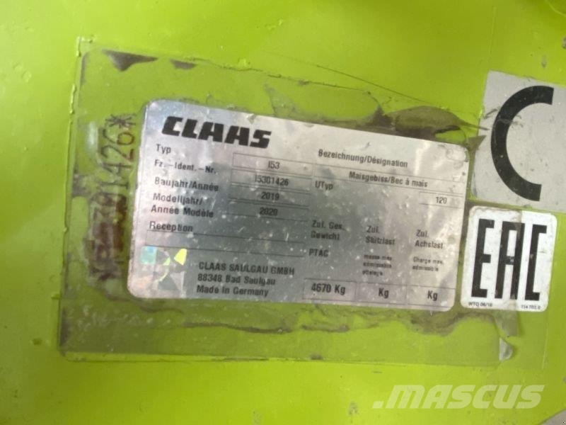 CLAAS ORBIS 900 Kombájn adapterek
