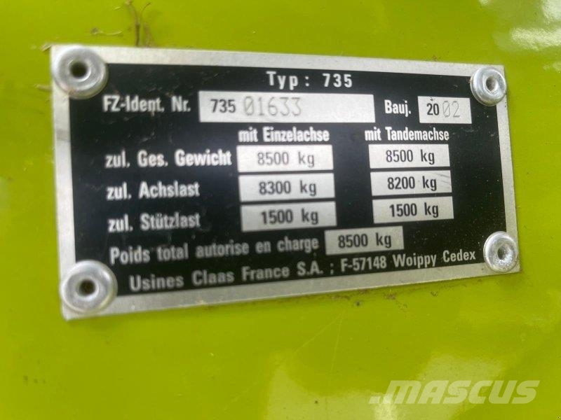 CLAAS Quadrant 2200 RC Tandem Empacadoras cuadradas