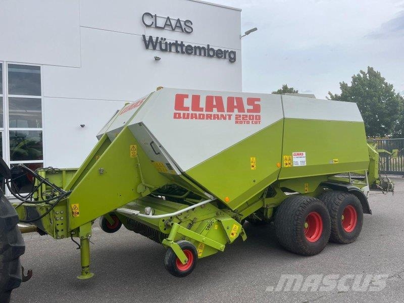 CLAAS Quadrant 2200 RC Tandem Empacadoras cuadradas