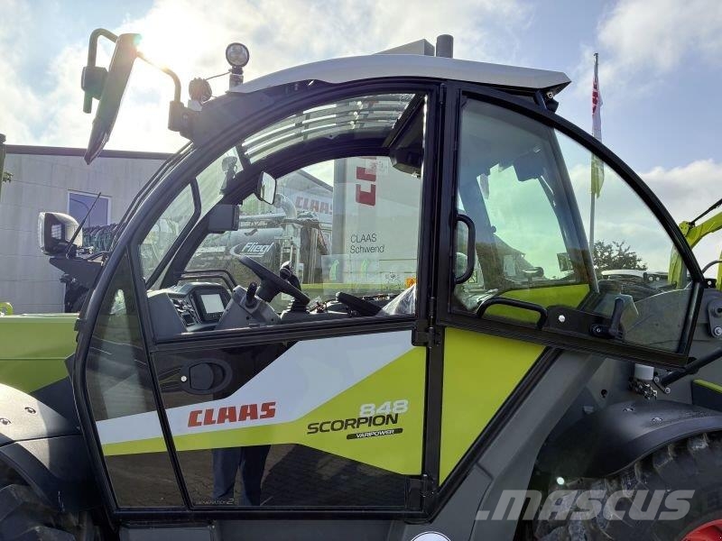 CLAAS SCORPION 848 VARIPOWER 2 PLUS Teleskopski viličarji