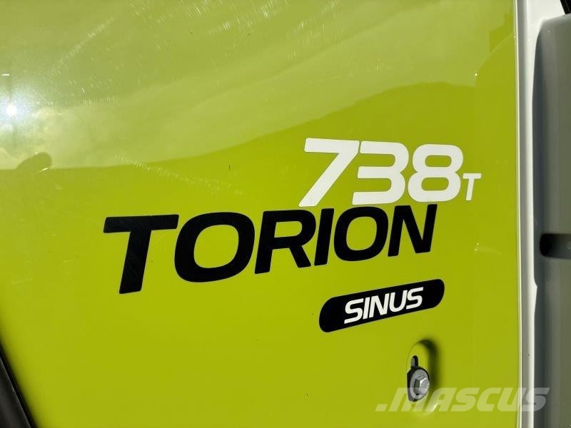 CLAAS TORION 738 T SINUS Kolesni nakladalci