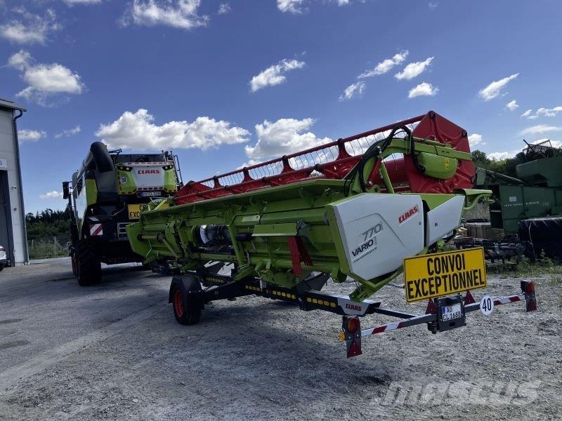 CLAAS TRION 740 TT MIT V 770 Θεριζοαλωνιστικές μηχανές