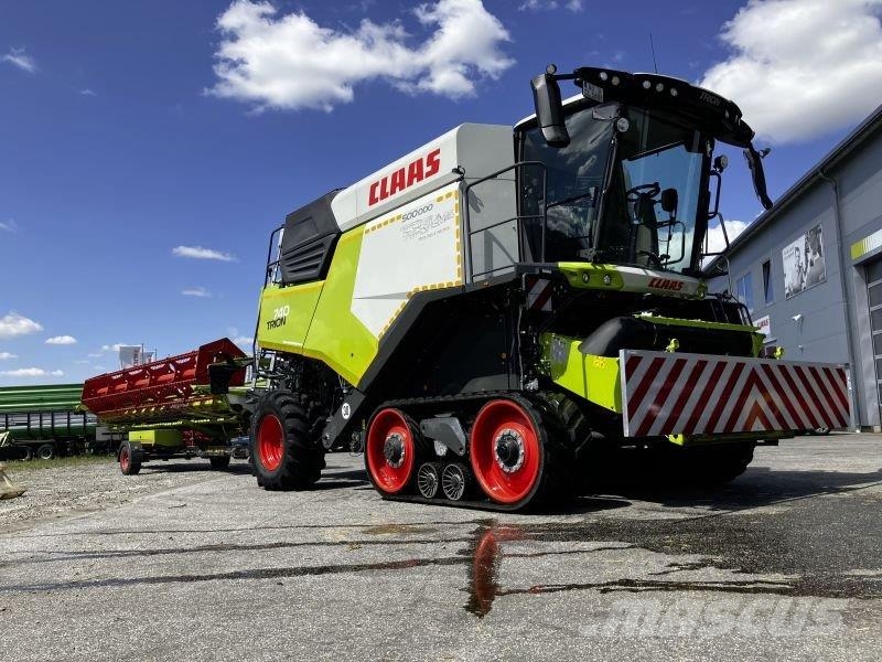 CLAAS TRION 740 TT MIT V 770 Θεριζοαλωνιστικές μηχανές